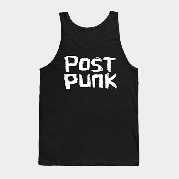 Indierock Music, Post Punk Tank Top by badlydrawnbabe